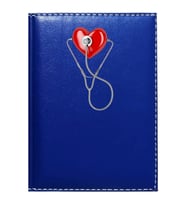PROMOSYON DENİZİ  DOKTOR 2 GÖRSELLİ LACİVERT RUHSAT KABI
