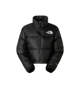 The North Face W Nuptse Short Jacket Kadın Outdoor Montu (700 Dolgu Kaz Tüyü) NF0A5GGEGOG1 Siyah