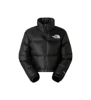 The North Face W Nuptse Short Jacket Kadın Outdoor Montu (700 Dolgu Kaz Tüyü) NF0A5GGEGOG1 Siyah