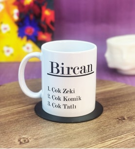 Kişiye Özel 3 Maddeli Kupa Bardak