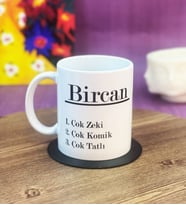 Kişiye Özel 3 Maddeli Kupa Bardak