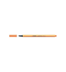 Stabilo Keçe Uçlu İnce Kalem 88 Point 0.4 MM Açık Alev Kırmızısı 88/30 (10 Lu Paket) (Karışık)