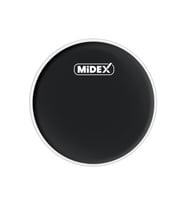 Midex DR-18BK Siyah Renk 18 İnç Bas Kick Bateri Davul Derisi Drumhead 18'' inch (45.72 cm)