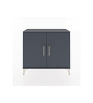 Arges Şifonyer Tek Raflı 2 Kapaklı 88x30x80 Antrasit-Antrasit