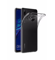 Huawei P Smart 2019 Şeffaf Tıpalı Kamera Korumalı Lüx Silikon Kılıf