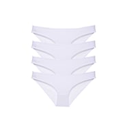 Mulvxbrf Brf02 4 Adet Süper Eko Set Likralı Kadın Slip Külot Beyaz (Mulvix)