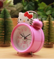 Hello Kitty Masa Saati & Çalar Saat - Kırmızı