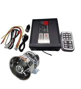Siren 300w gümüş renkli hoparlörlü / SSSR56