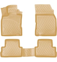 Nissan Qashqai 2006-2013 Rizline 3D Havuzlu BEJ Paspas