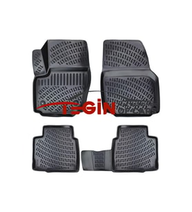 Mondeo 2007-2014 3D Havuzlu Paspas Siyah