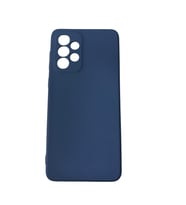 Galaxy A33 ile Uyumlu Cappy Silikon Kılıf Lacivert