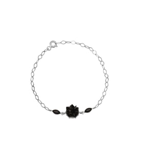 Lotus Çiçeği Bileklik - 925 Ayar Gümüş Bileklik