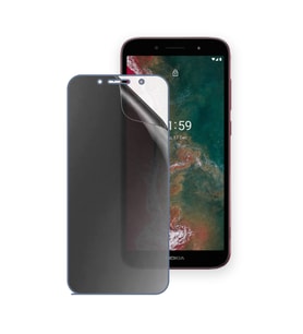 SChitec NOKIA C1 Plus Uyumlu Ön Yüzey Hayalet Privacy Hidrojel Ekran Koruyucu