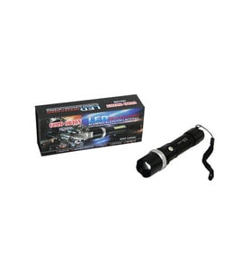 GOLD ORION KM-105 2IN1 ZOOMLU EL FENERİ - COB LED USB ŞARJLI METAL KASA 15.5CM 3000 LUMEN (5343)