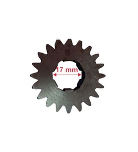 ATV KUBA 110 ŞANZIMAN DİŞLİSİ 20T İÇ 17 MM 6 KANALLI ÖM