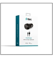 Ttec Araç Şarj Cihazı +Lightning Cable (İphone)