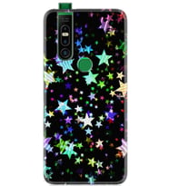 Infinix S5 Pro Kılıf Silikon Desen Özel Seri Yıldızlar 1601