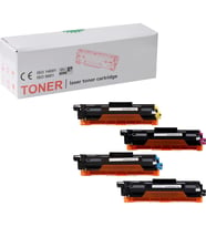 Photo Print Brother TN-273 / TN-277 MFC-L3730CDN 4 Renk Muadil Toner Seti 2300 Sayfa Renkli