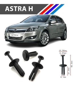 Opel Astra H Tampon Klipsi 51111964186 M1764-2 25 Adet