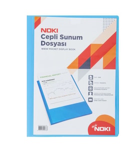 Noki Sunum Dosyası Cepli 40'Lı Mavi 64140-N-130