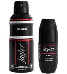 Black Roll-On 50ml & Deodorant 150ml – Kalıcı Koruma ve Şık Koku