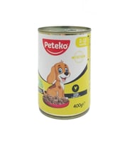 Peteko Puppy Tavuklu Yavru Köpek Konserve 400Gr