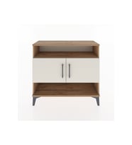Arges Şifonyer 3 Raflı 2 Kapaklı 88x30x80 Çam-Aytaşı