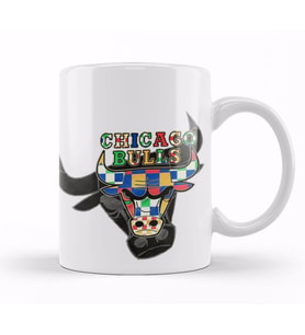 Chicago Bulls Clone Bull Kupa Bardak Porselen