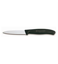 Victorinox SwissClassic 8cm Soyma Bıçağı Siyah 6.7633