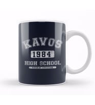 Kavos 1984 High School Sunshine Education Kupa Bardak Porselen