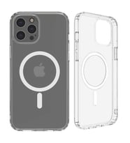 ALLY iPhone 13 Pro Max Magsafe Uyumlu Manyetik Kılıf Silikon Kılıf-(5775) — Renk: Şeffaf 2