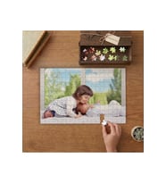 Kardeş Sevgisi Tasarımı 240 parça Ahşap Puzzle Ahşap Kutuda MP00657