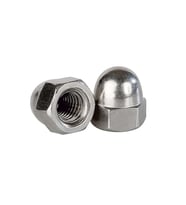 Kör Somun Kaplamalı Metrik 6 mm Beyaz 10'lu Paket