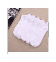 Unisex Beyaz Yazlık Kısa Patik Çorap Kutulu 10 Lu Paket