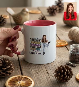 Kişiye Özel Karikatürlü Herkesin Favorisi Olamam Kupa Bardak Doğum Günü Hediyesi