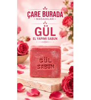 El Yapımı & Doğal Gül Sabunu