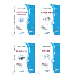 Egem Eğitim Yayınları (aöf) Büro Yönetimi Ve Yönetici Asistanlığı 1.sınıf 1.dönem (güz) (Çok Renkli)