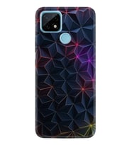 Realme C11 C21 C21Y C25Y C11 2021 Kılıf Desemli Silikon Renkli Prizmalar 1783