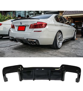 F10 Vorstainer Difüzör Parlak Siyah Plastik 2010-2017 Arka-difizör-bodykit-ek-karlık