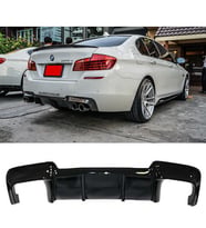 F10 Vorstainer Difüzör Parlak Siyah Plastik 2010-2017 Arka-difizör-bodykit-ek-karlık