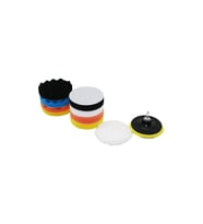 115 MM  11PCS POLİSAJ SÜNGER SETİ 8 AD. 115MM SÜNGER- 1 POLİSAJ PED -1 M14 ADAPTÖR - 1 CIRTLI DİSK TABAN (5343)