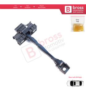 Skoda Superb MK3 III B8 3V 3V3 3V5 2015-2024 3V0839249 için Arka Kapı Gergisi Durdurucu Stoper
