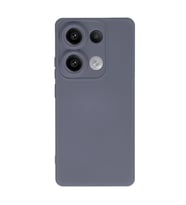 Xiaomi Redmi Note 13 Pro 4g Kılıf Nano İçi Kadife Silikon - Gri