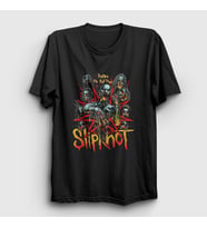 Presmono Unisex Siyah Hell Tour Slipknot T-Shirt 349871tt