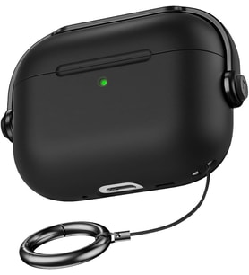 Lexroo Airpods Pro 3. Nesil ile Uyumlu DjPods Sert Malzemeli Kilitli Kapak Askı Aparatlı Kılıf