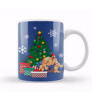 E Honda Around The Christmas Tree Street Fighter Kupa Bardak Porselen