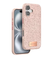 Onegif İphone 16 Bright Simli Kapak - Pembe