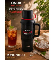 Vacuum 4 Litre Aile Boy Paslanmaz Çelik İSSİ Termos Karışık Renk