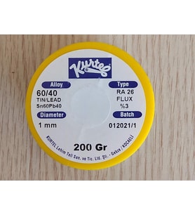 KURTEL 200GR 1mm Sn60/Pb40 LEHİM TELİ