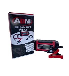 abm 6V 12V 4A/sa Akü Şarj Cihazı